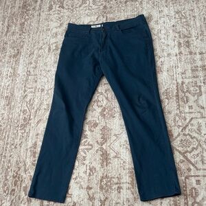 Deep Blue Men's Straight Blue Pants